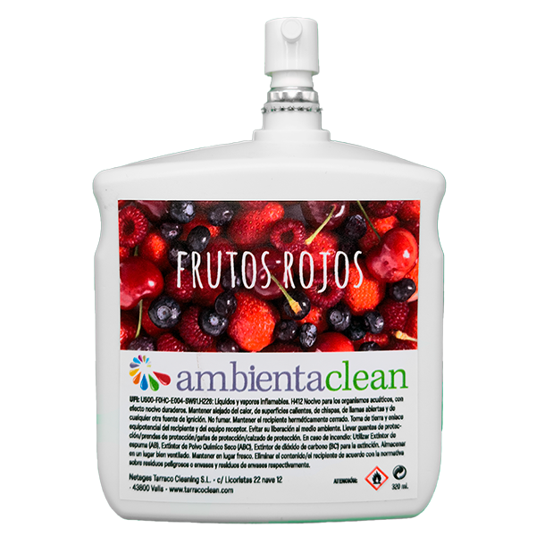Ambientador hidroalcoh&oacute;lico 320 Frutos rojos