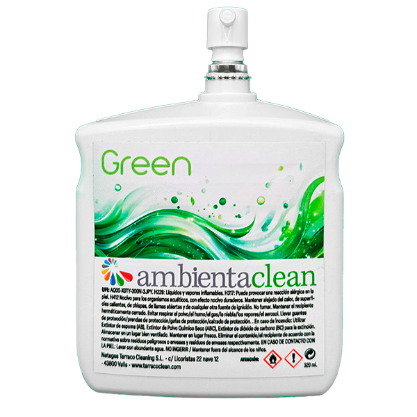 Ambientador hidroalcoh&oacute;lico 320 Green
