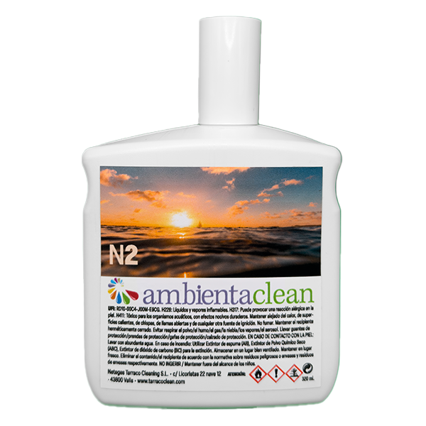 Ambientador hidroalcoh&oacute;lico 320 N&ordm; 2 Fragancia cl&aacute;sica y refrescante