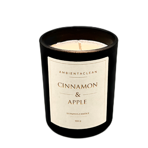 Vela arom&aacute;tica de soja Cinnamon & Apple 
