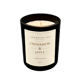 Vela arom�tica de soja Cinnamon & Apple 